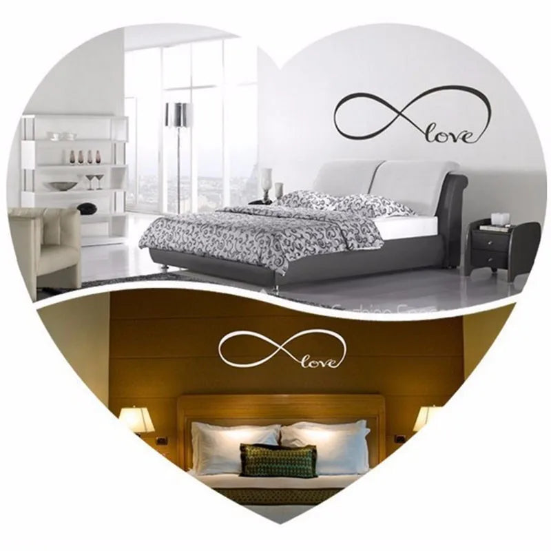 Love Infinity Wall Stickers