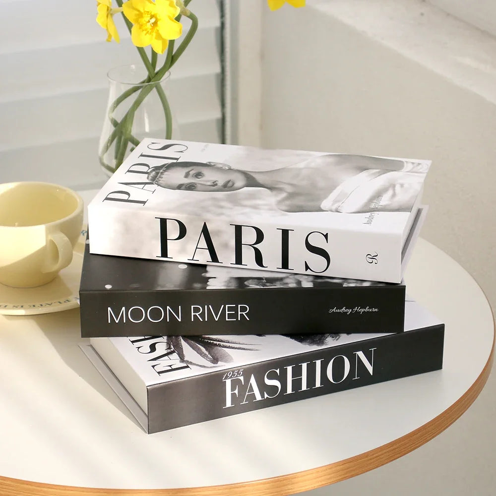 3Pcs Fashion Fake Books