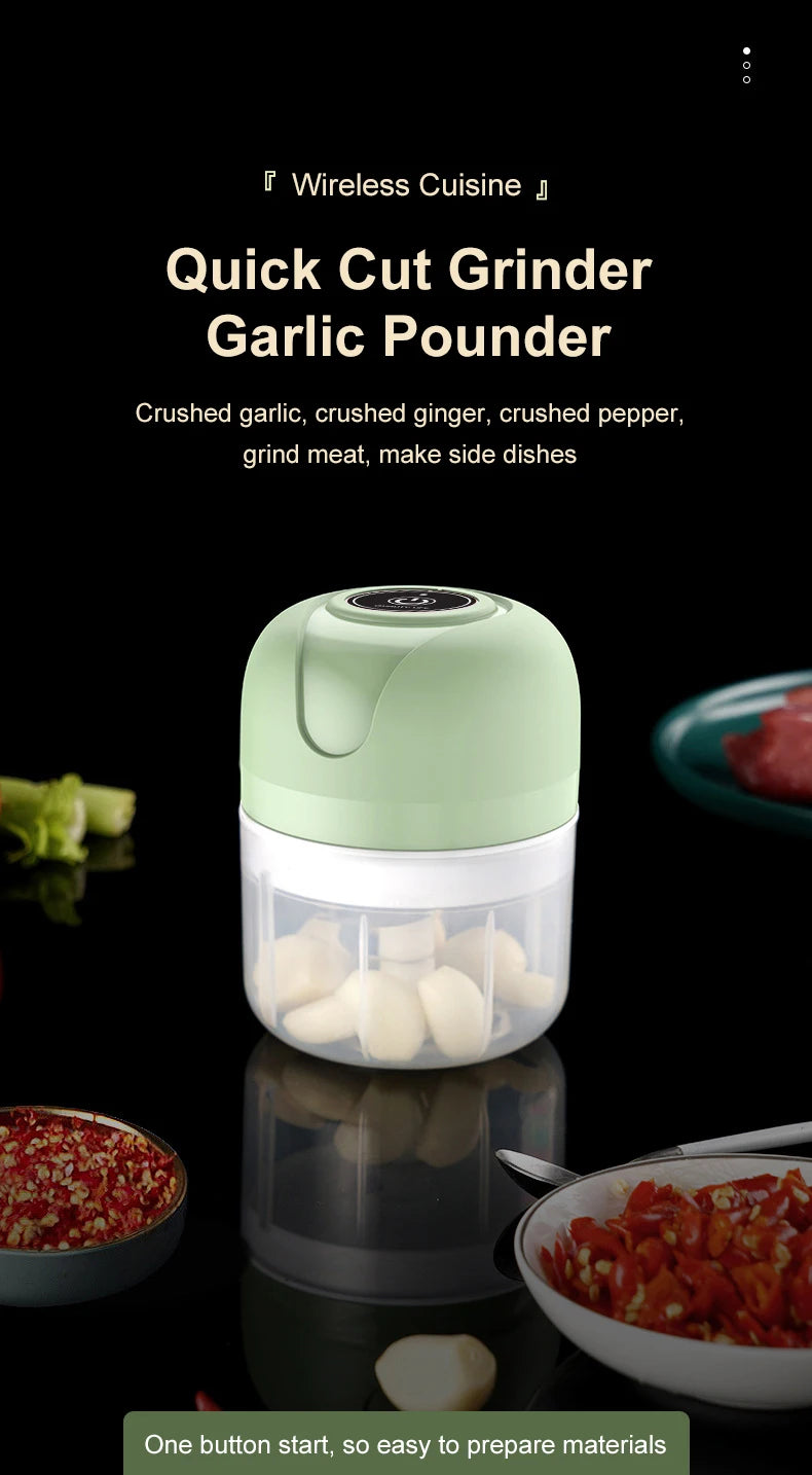 Mini Electric Garlic Masher