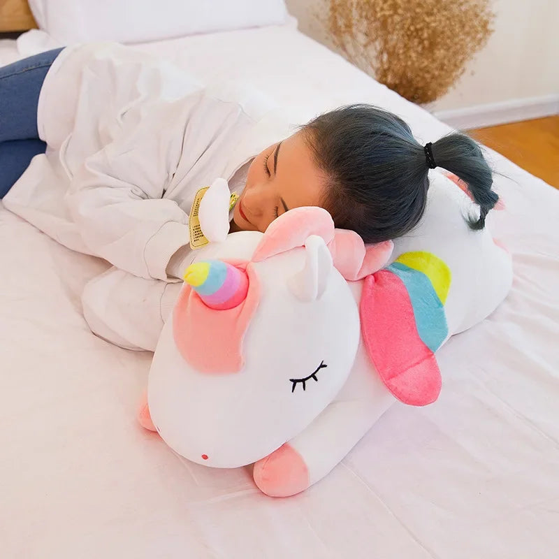 Kawaii Horse Plush Stuffed Animal Soft Huggable Dolls for Children