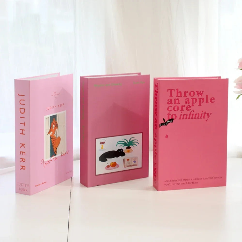 3Pcs Fashion Fake Books