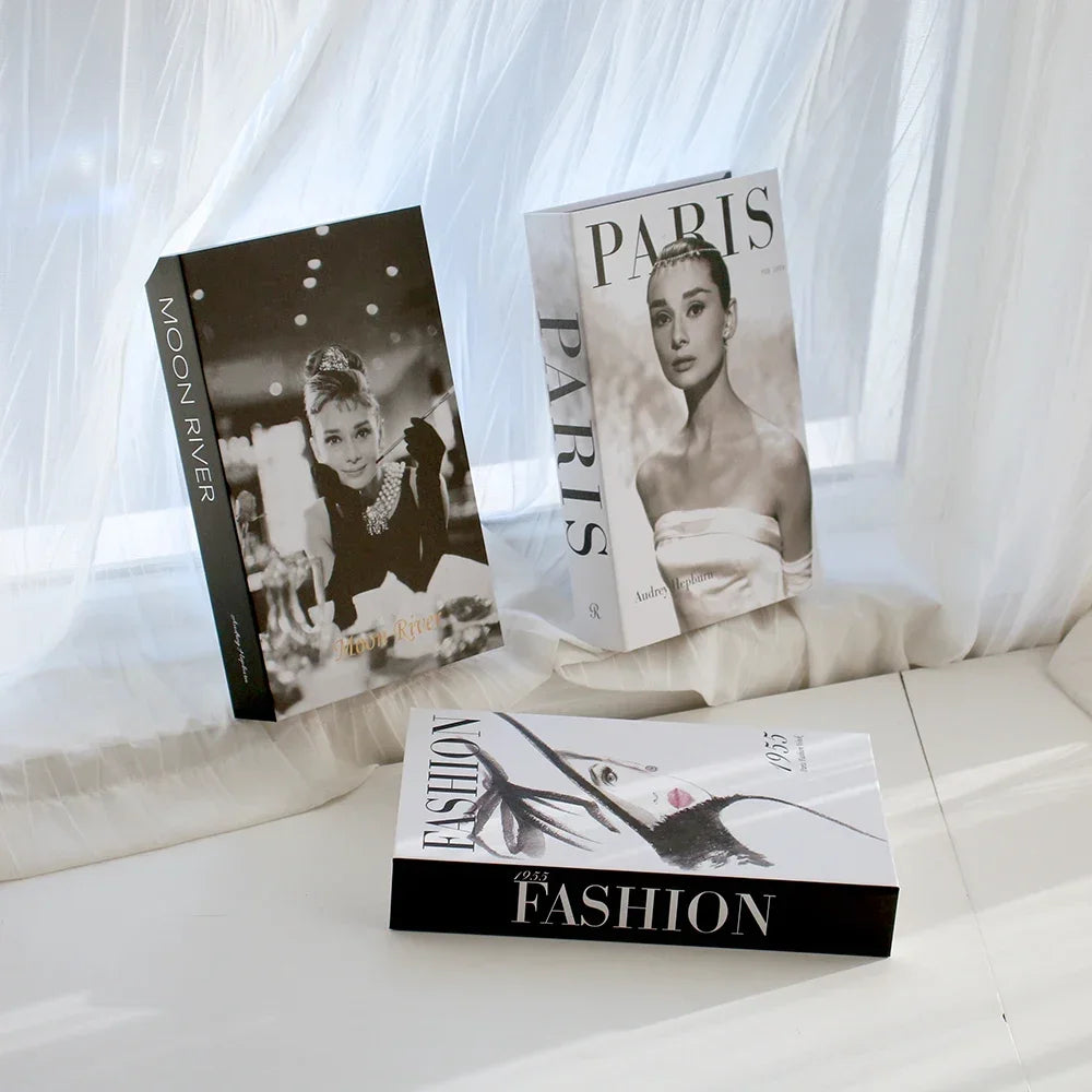 3Pcs Fashion Fake Books