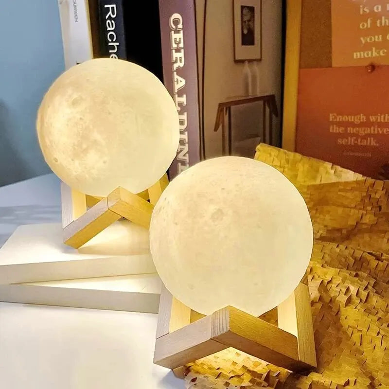 8 cm DIY Planet Lamp Moon