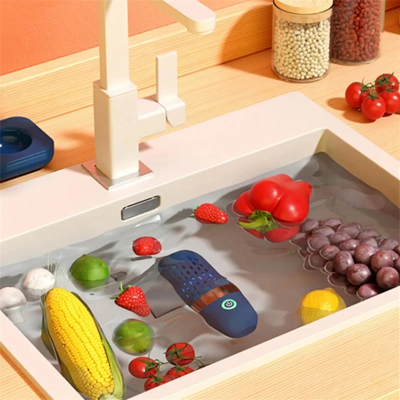 Wireless Fruit Vegetable Washing Machine