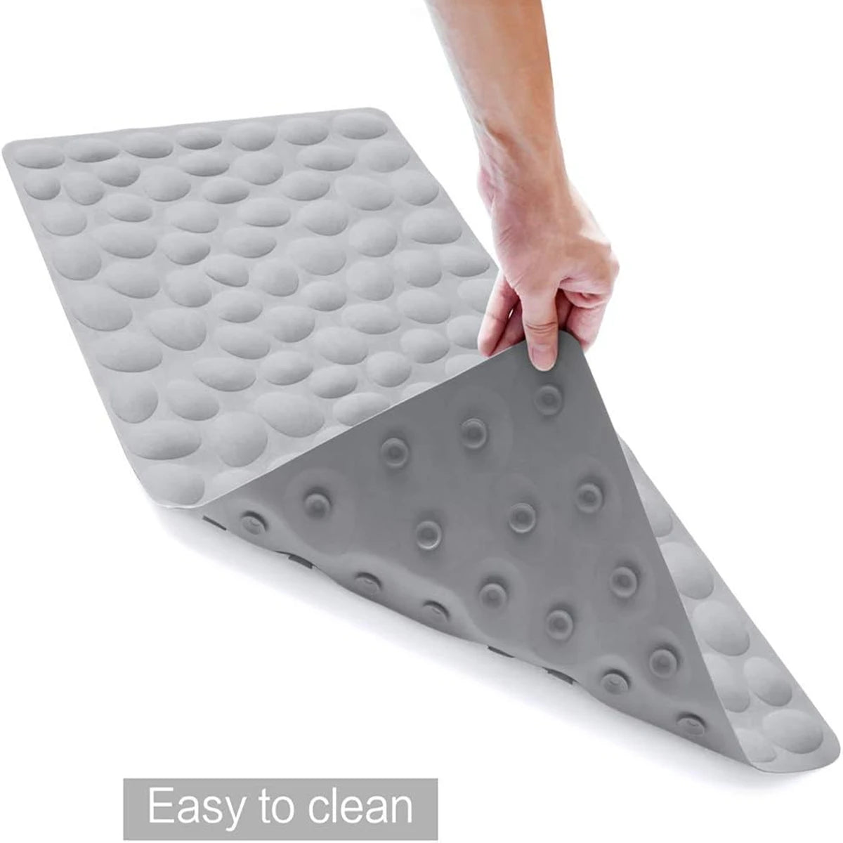 Anti-slip bathroom floor mat